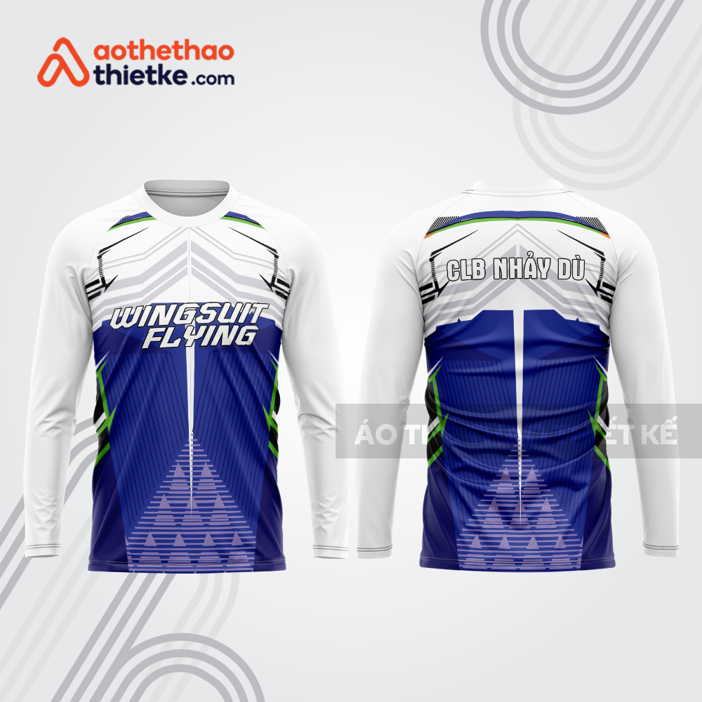 Mẫu thiết kế trang phục thể thao CLB nhảy dù đẹp nd141