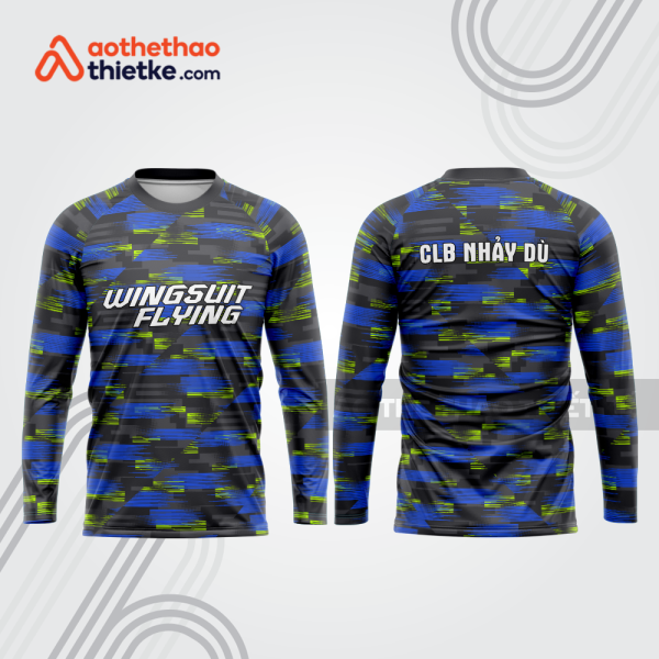 Mẫu thiết kế trang phục thể thao CLB nhảy dù đẹp nd144