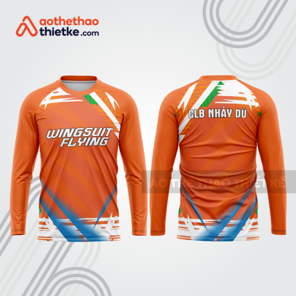 Mẫu thiết kế trang phục thể thao CLB nhảy dù đẹp nd145