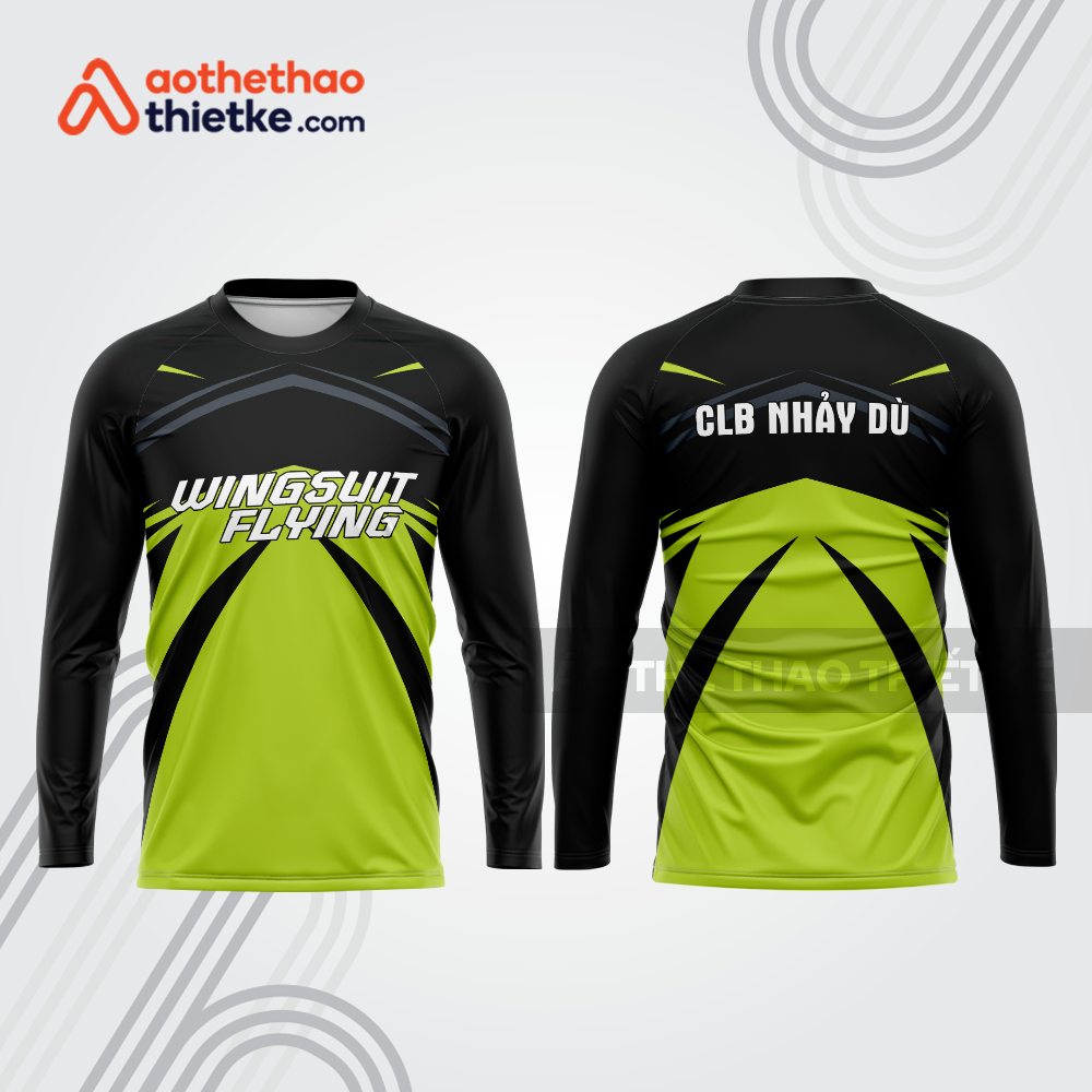 Mẫu thiết kế trang phục thể thao CLB nhảy dù đẹp nd146
