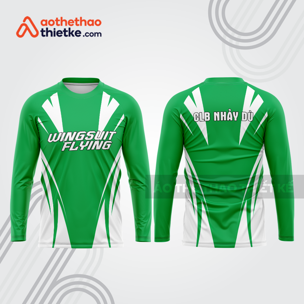 Mẫu thiết kế trang phục thể thao CLB nhảy dù đẹp nd147