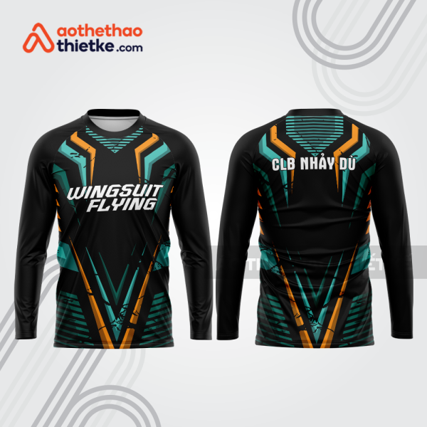 Mẫu thiết kế trang phục thể thao CLB nhảy dù đẹp nd148