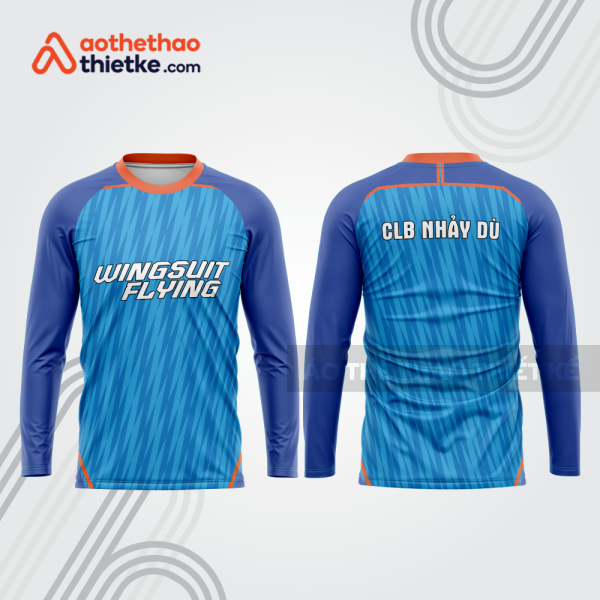 Mẫu thiết kế áo đồng phục CLB nhảy dù đẹp nd15