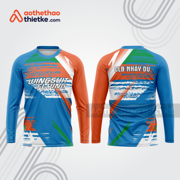 Mẫu thiết kế trang phục thể thao CLB nhảy dù đẹp nd157