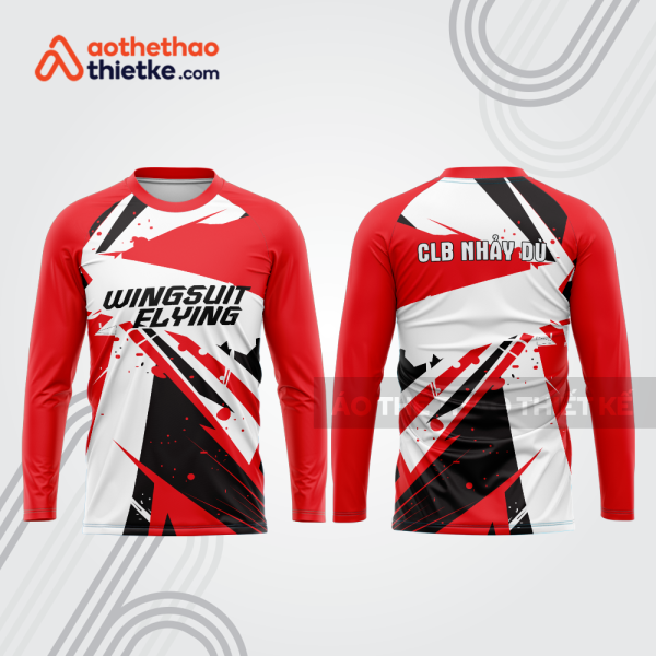 Mẫu thiết kế áo đồng phục CLB nhảy dù đẹp nd18