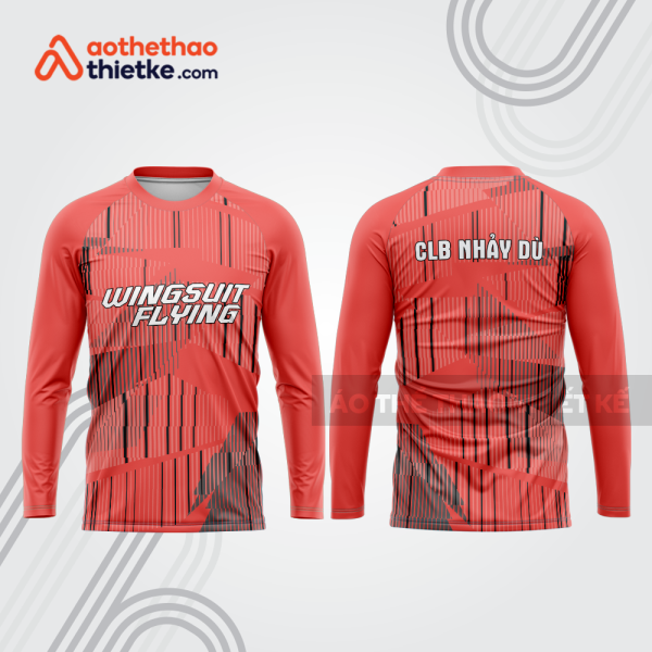 Mẫu thiết kế áo đồng phục CLB nhảy dù đẹp nd19