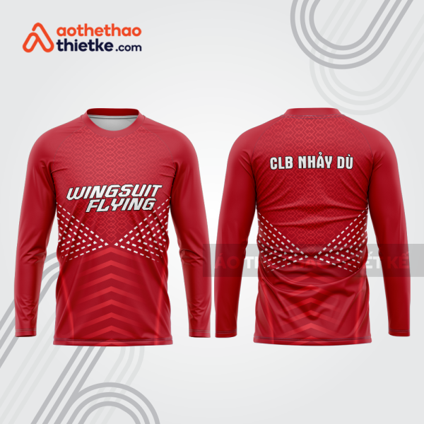 Mẫu thiết kế áo đồng phục CLB nhảy dù đẹp nd2