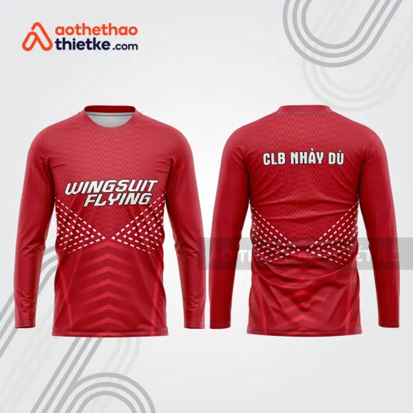Mẫu thiết kế áo đồng phục CLB nhảy dù đẹp nd2