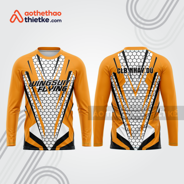 Mẫu thiết kế áo đồng phục CLB nhảy dù đẹp nd21