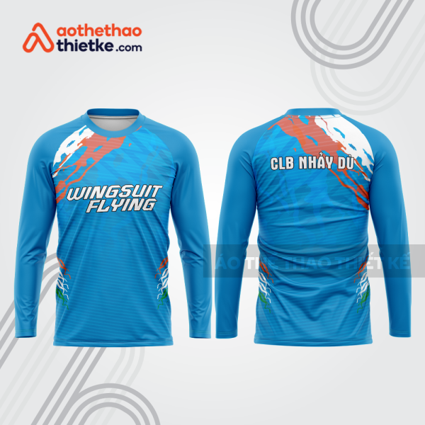 Mẫu thiết kế áo đồng phục CLB nhảy dù đẹp nd24