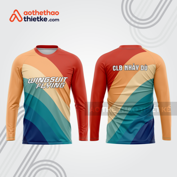 Mẫu thiết kế áo đồng phục CLB nhảy dù đẹp nd26