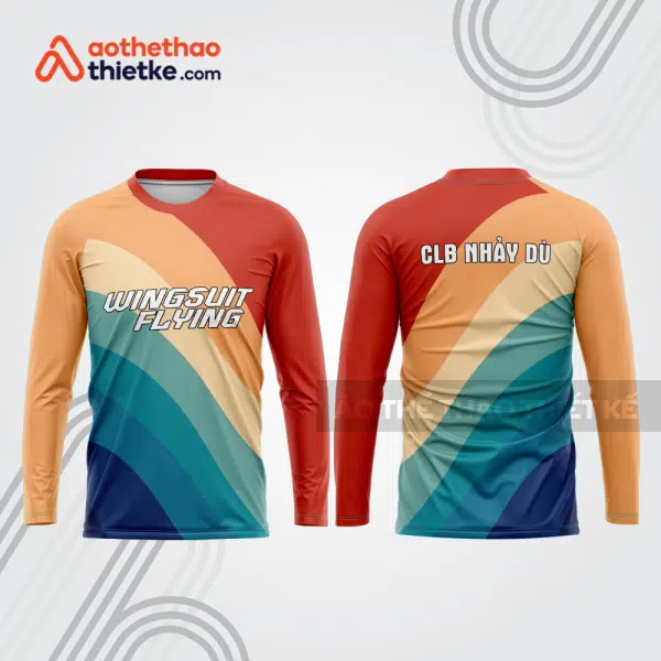 Mẫu thiết kế áo đồng phục CLB nhảy dù đẹp nd26