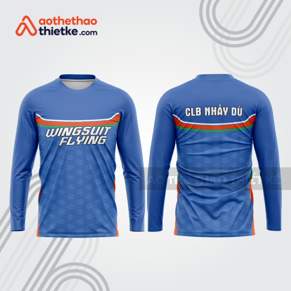 Mẫu thiết kế áo đồng phục CLB nhảy dù đẹp nd27