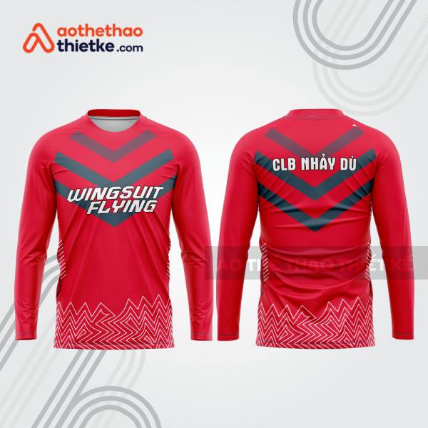 Mẫu thiết kế áo đồng phục CLB nhảy dù đẹp nd28