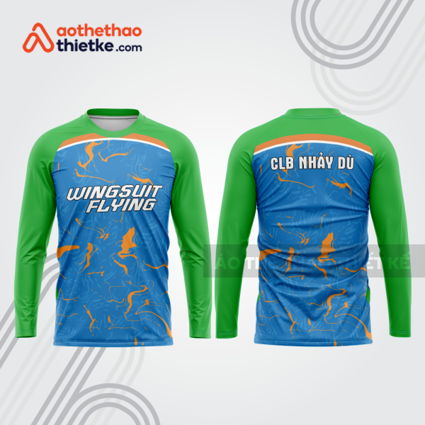 Mẫu thiết kế áo đồng phục CLB nhảy dù đẹp nd29