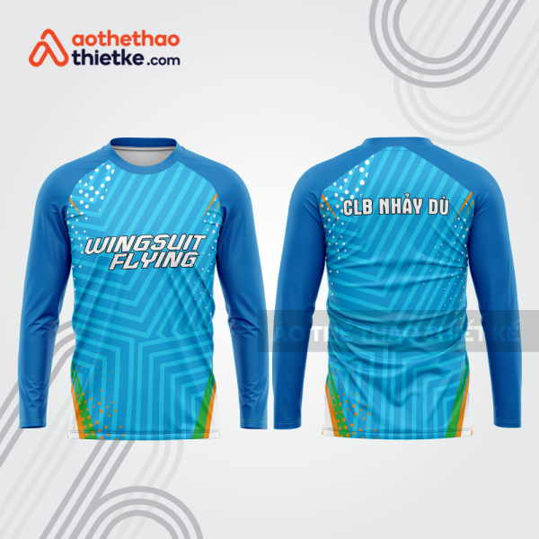Mẫu thiết kế áo đồng phục CLB nhảy dù đẹp nd30