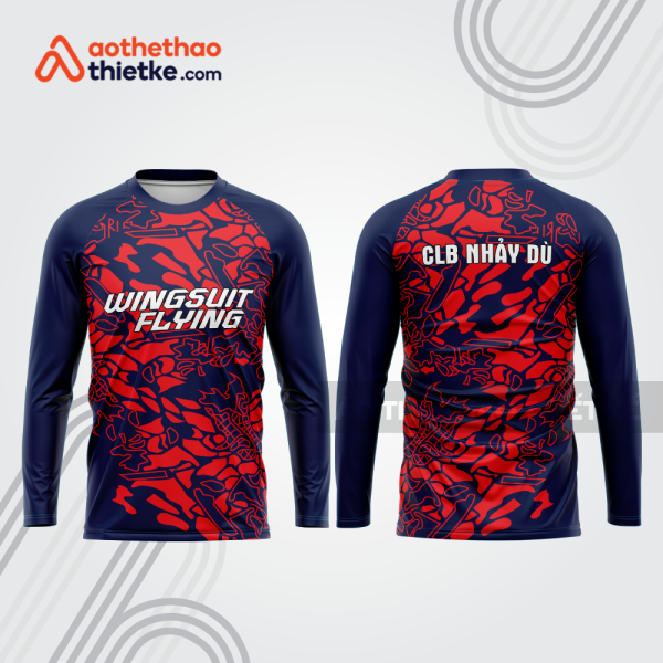 Mẫu thiết kế áo đồng phục CLB nhảy dù đẹp nd32
