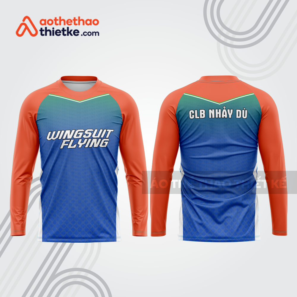 Mẫu thiết kế áo đồng phục CLB nhảy dù đẹp nd33