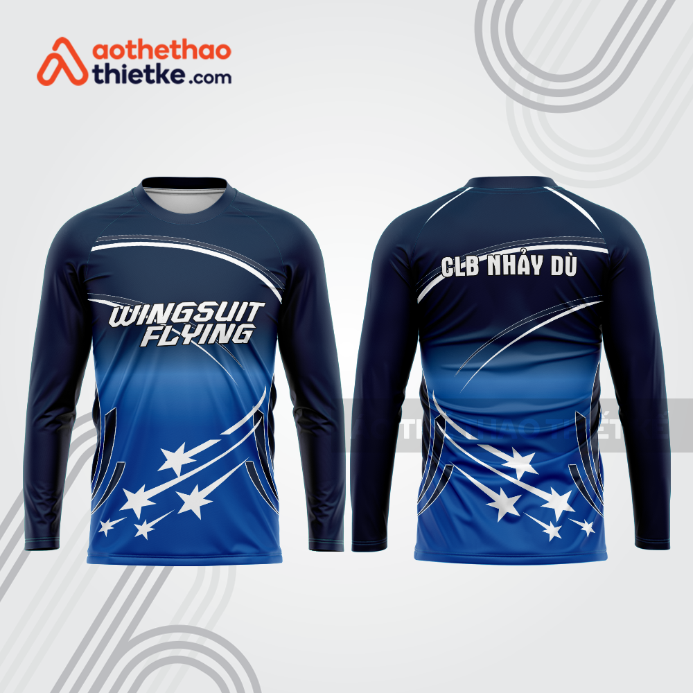 Mẫu thiết kế áo đồng phục CLB nhảy dù đẹp nd34