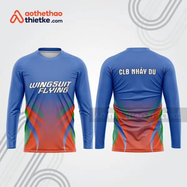 Mẫu thiết kế áo đồng phục CLB nhảy dù đẹp nd38
