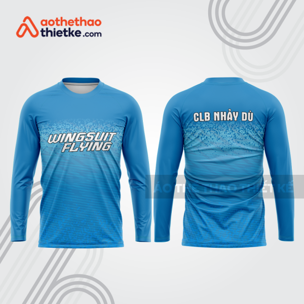 Mẫu thiết kế áo đồng phục CLB nhảy dù đẹp nd4