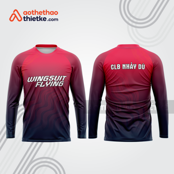 Mẫu thiết kế áo đồng phục CLB nhảy dù đẹp nd5