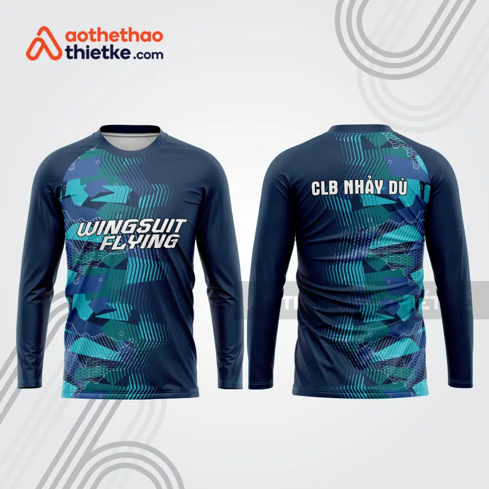 Mẫu thiết kế áo thể thao CLB nhảy dù đẹp nd64
