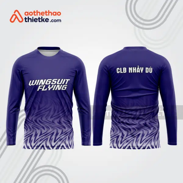 Mẫu thiết kế áo thể thao CLB nhảy dù đẹp nd71