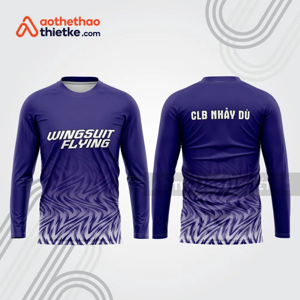 Mẫu thiết kế áo thể thao CLB nhảy dù đẹp nd71