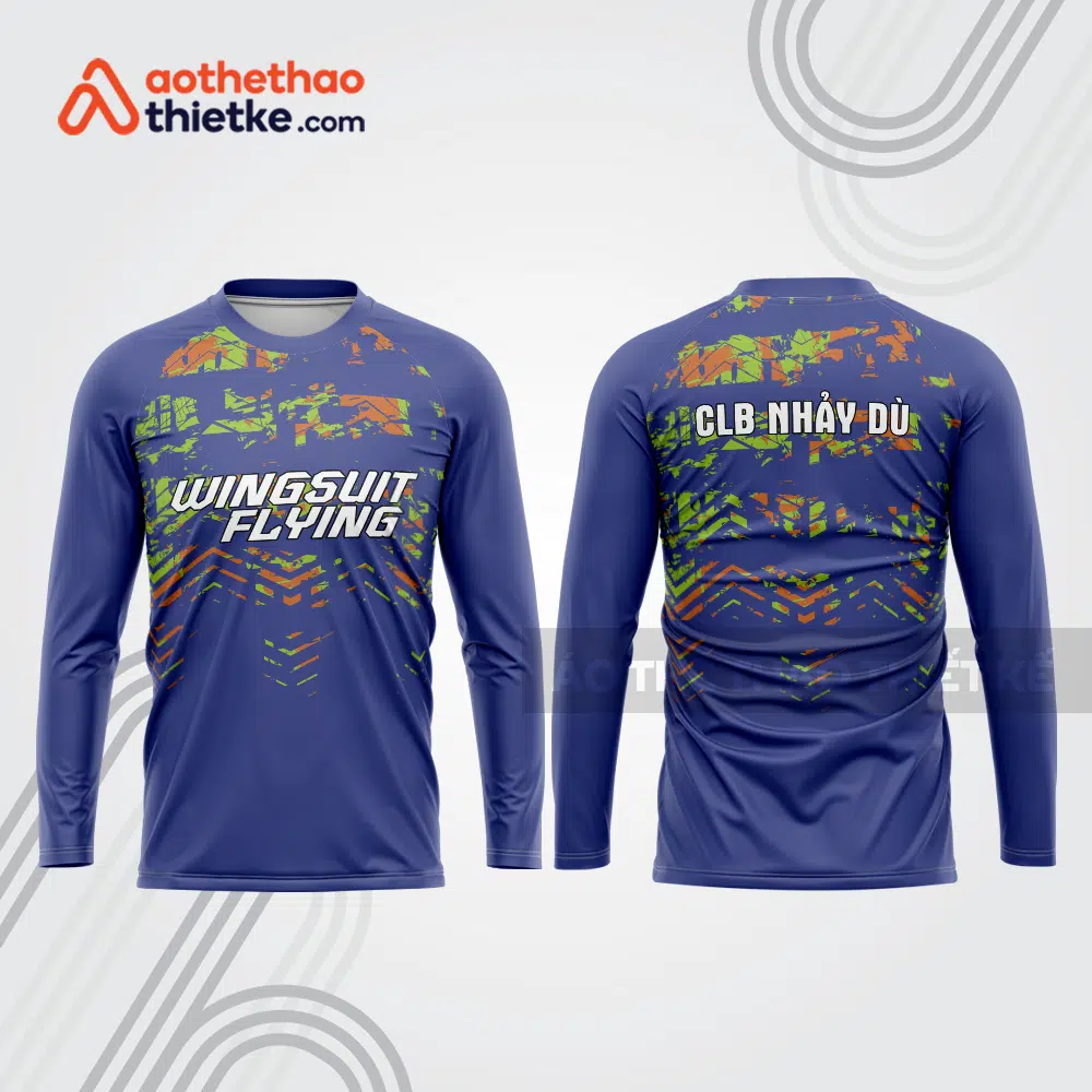 Mẫu thiết kế áo thể thao CLB nhảy dù đẹp nd75