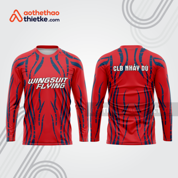 Mẫu thiết kế áo đồng phục CLB nhảy dù đẹp nd8