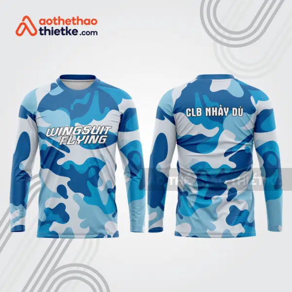 Mẫu thiết kế áo thể thao CLB nhảy dù đẹp nd81