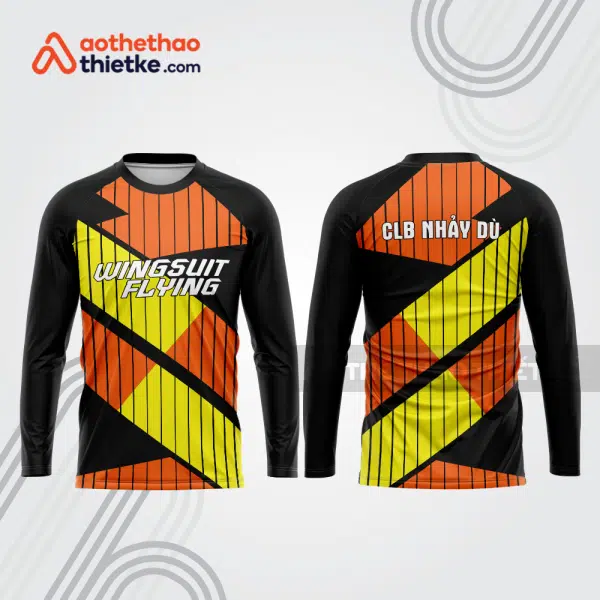 Mẫu thiết kế áo thể thao CLB nhảy dù đẹp nd82