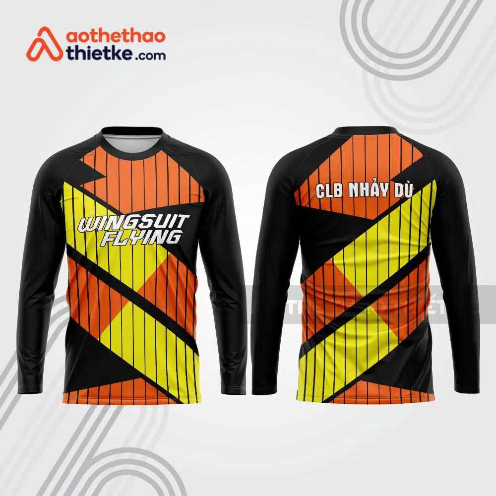 Mẫu thiết kế áo thể thao CLB nhảy dù đẹp nd82