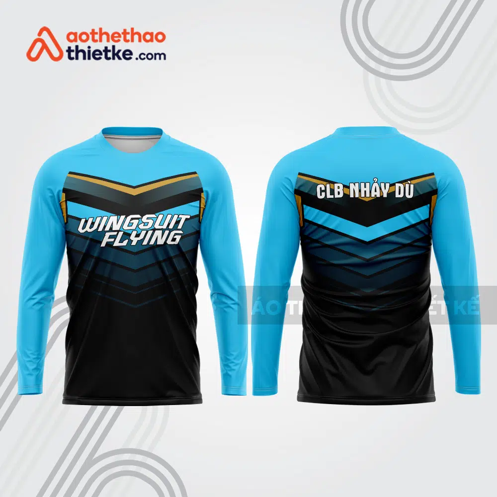 Mẫu thiết kế áo thể thao CLB nhảy dù đẹp nd83