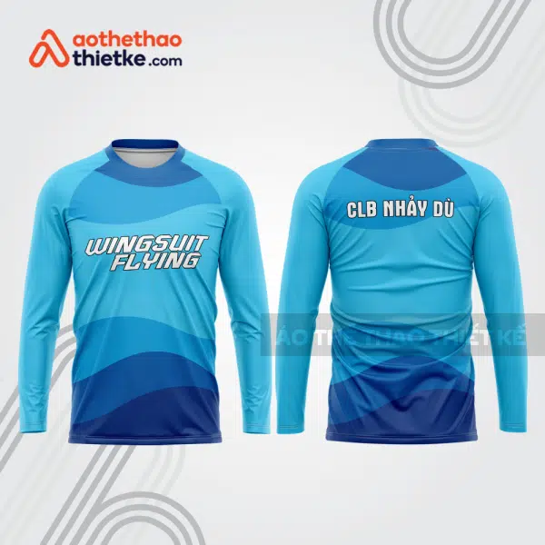 Mẫu thiết kế áo thể thao CLB nhảy dù đẹp nd85