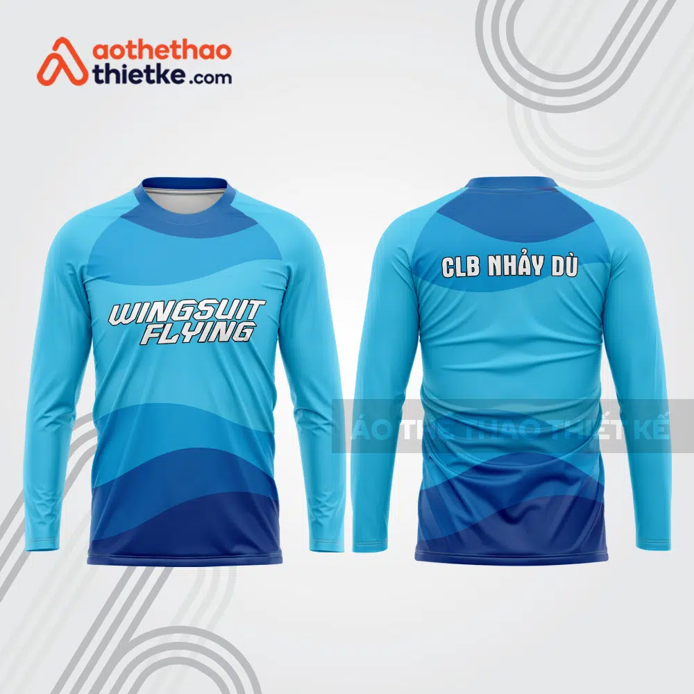 Mẫu thiết kế áo thể thao CLB nhảy dù đẹp nd85