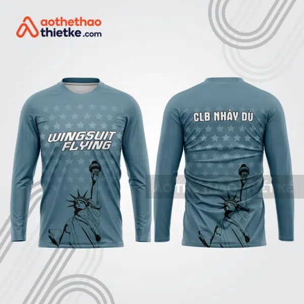 Mẫu thiết kế áo thể thao CLB nhảy dù đẹp nd88