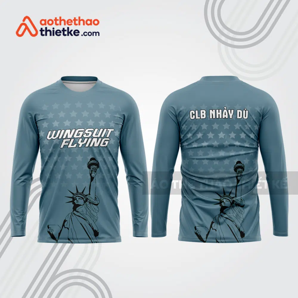 Mẫu thiết kế áo thể thao CLB nhảy dù đẹp nd88