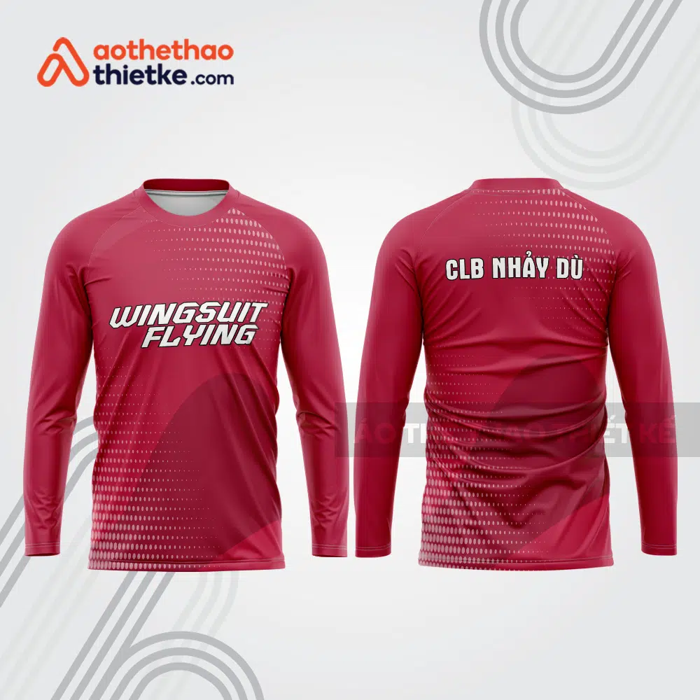 Mẫu thiết kế áo thể thao CLB nhảy dù đẹp nd89