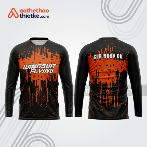 Mẫu thiết kế áo đồng phục CLB nhảy dù đẹp nd9