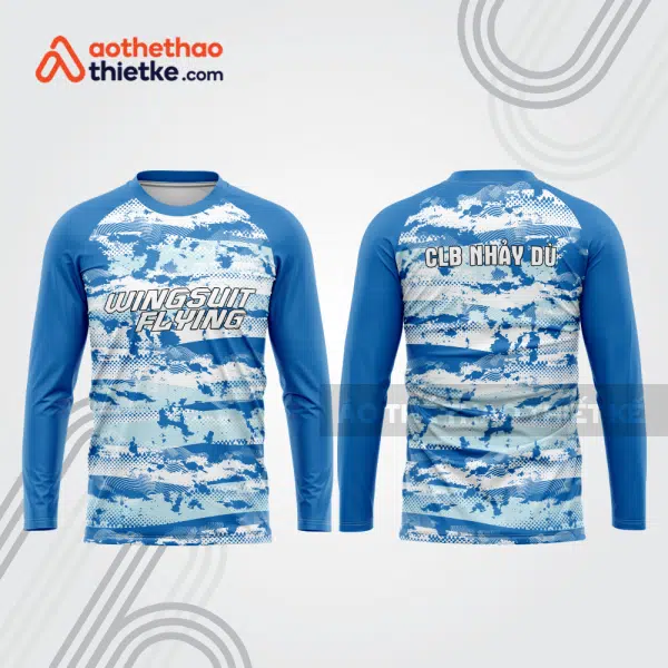 Mẫu thiết kế áo thể thao CLB nhảy dù đẹp nd90