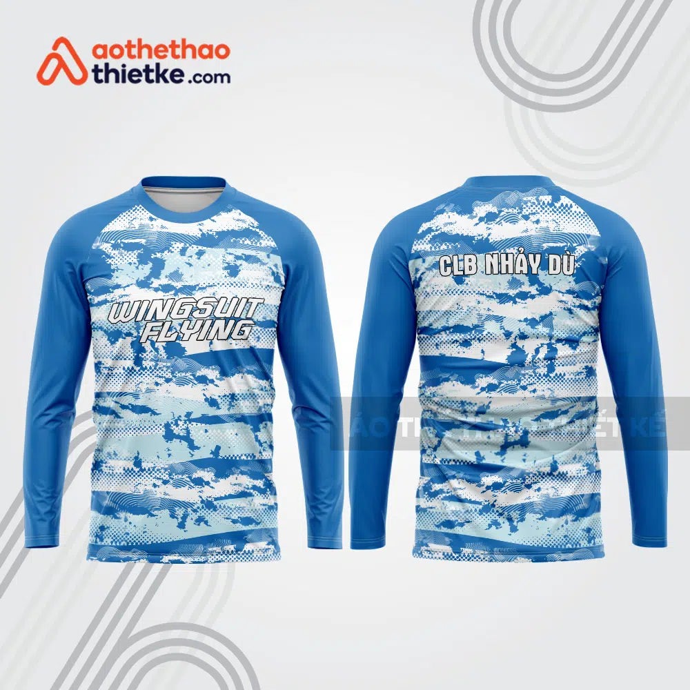 Mẫu thiết kế áo thể thao CLB nhảy dù đẹp nd90