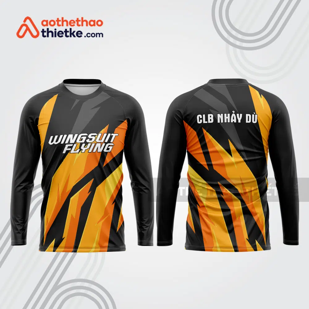 Mẫu thiết kế áo thể thao CLB nhảy dù đẹp nd91