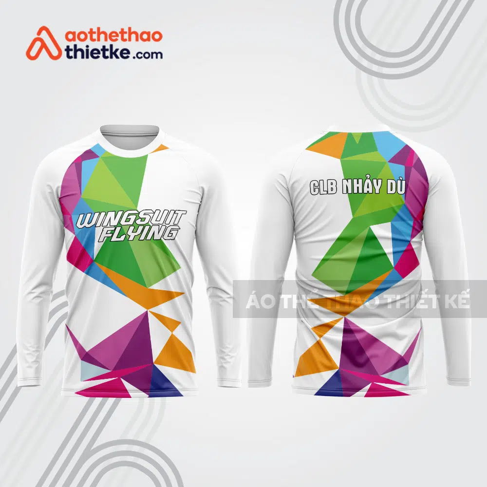 Mẫu thiết kế áo thể thao CLB nhảy dù đẹp nd93