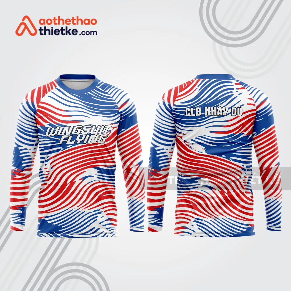 Mẫu thiết kế áo thể thao CLB nhảy dù đẹp nd98