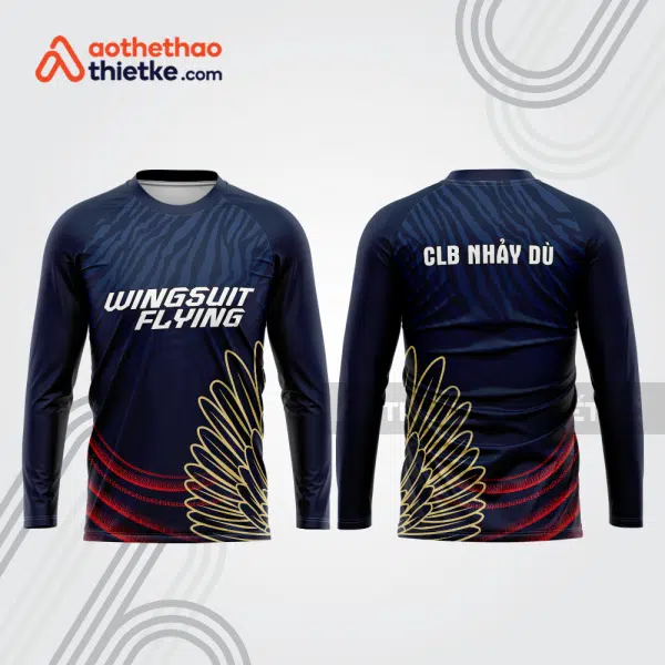 Mẫu thiết kế áo thể thao CLB nhảy dù đẹp nd99
