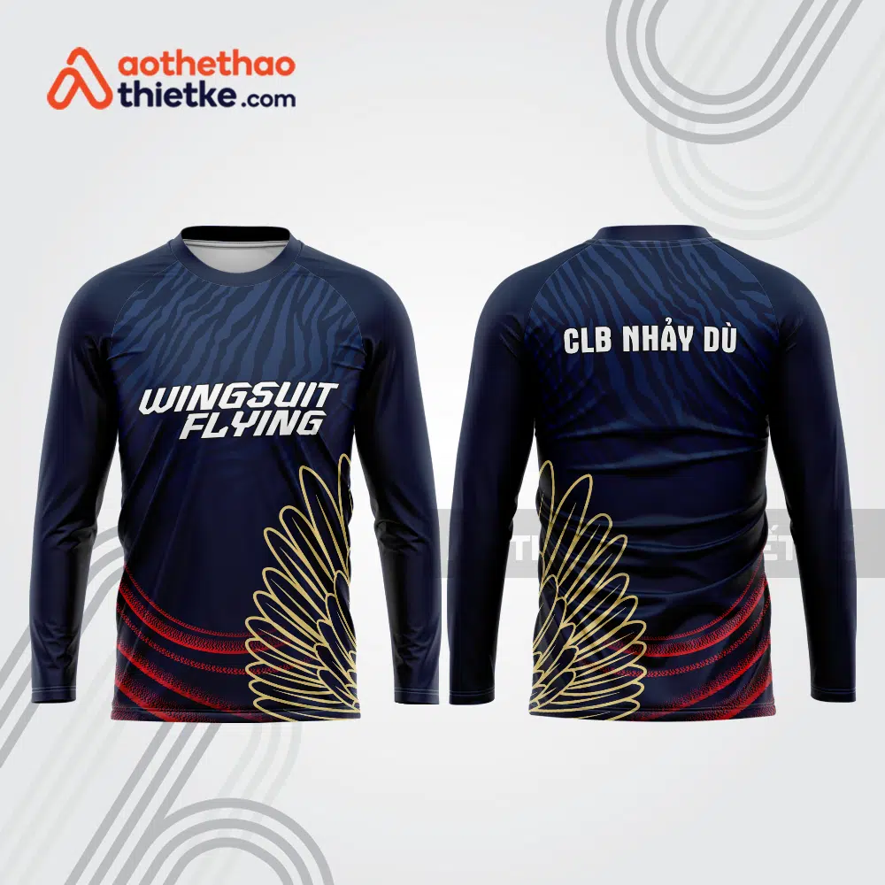 Mẫu thiết kế áo thể thao CLB nhảy dù đẹp nd99