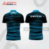 Mẫu thiết kế áo khóa kéo đồng phục CLB ném phi tiêu đẹp nt11