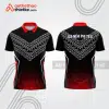 Mẫu thiết kế áo khóa kéo đồng phục CLB ném phi tiêu đẹp nt16